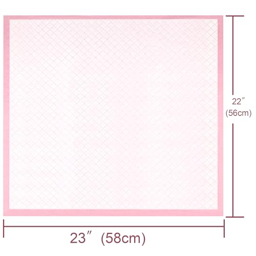 Extra Thick Training Pads for Dogs, Chamomile Scented Puppy Pads Pee Pads 22\"x23\", 40-Counts , Super Absorbent & Leak-Proof & Odor Eliminating