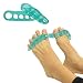 Gel Toe Separator Rubber Toe Stretchers Toe Spacers Used for Cushioning and Relieve Bunion Pain Toe Straightener Achilles Stretcher for Men and Women (1 Pair)