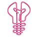 Light Bulb Shaped Metal Paper Clips, Creative Page Markers with Storage Box for Office and School use