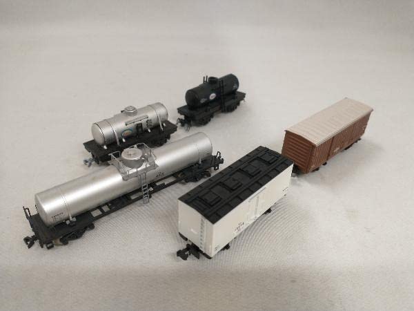 Amazon.co.jp: 現状品 鉄道模型 Nゲージ 貨物列車 5種セット : おもちゃ