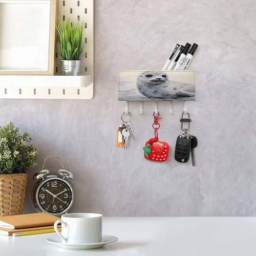 Soporte para llaves de pared con sello de arpa para evitar pérdidas 8