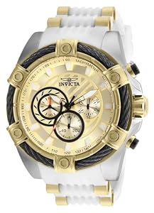 Invicta Men's Bolt 25528 Quartz Chronograph Watch - Silver-Tone