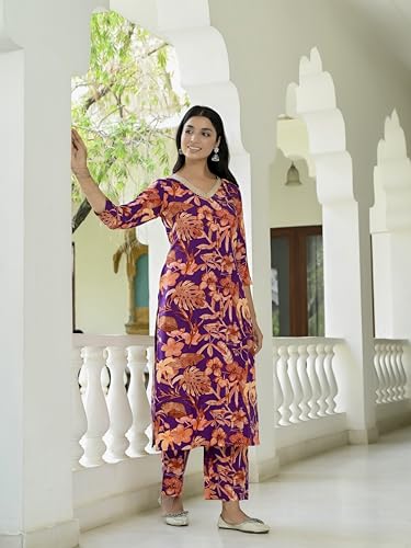 Image of ANNI DESIGNER Women Kurta with Palazzo
