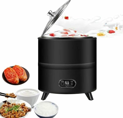 Automatic 400W Yogurt Fermentation Machine - Electric Incubator with Time & Temperature Control for Homemade Yogurt, Ideal for Family & Small Businesses