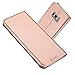 Produktbild Radoo Galaxy S8 Plus Hülle, Premium PU Leder Handyhülle Brieftasche-Stil Magnetisch Folio Flip Klapphülle Etui Brieftasche Hülle Schutzhülle Tasche Case Cover für Samsung Galaxy S8 Plus (Rose Gold)