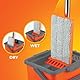 Macromax Flach Mop & Eimer Set, Aqua Revolution System mit 8L Fassungsvermögen, Nass- & Trockenreinigung, Waschbare Mikrofaser Wischmoppköpfe & Ersatz - 180° Schwenkgriff, Perfekter Wischmopp für die