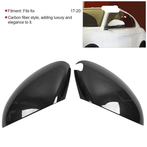 Coque rétroviseur latéral en carbone pour réparer boîtier Stelvio 2017 - 4