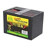 9 Volt 120 Ah Alkaline Einwegbatterie