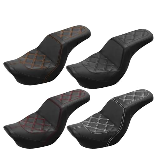 Asiento de motocicleta para Dyna FXD 2006-2017 y FLD 2