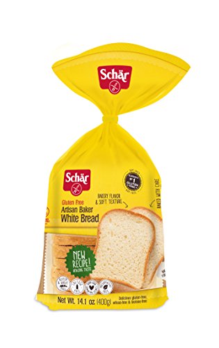 Schar Gluten-Free Artisan Baker White Bread 14.1 Ounce (6 Pack)