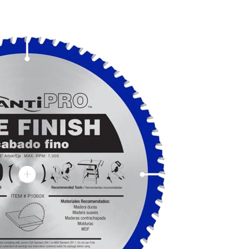 Freud P1060X Thin Kerf Table Saw Blade