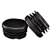 Prescott Plastics 1 1/4 Inch Round Plastic Plug, Pipe Tubing End Cap, Durable Chair Glide (10)