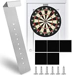 Dartboard Bracket, Dart Board Hanging Kit, Dartboard Holder, Dartboard Fixing Kit, Wall Mounting Bracket hooks for hanging Screw Hook Set, Wall Hanging Bracket Set for Wall Hanging Portable Dartboard
