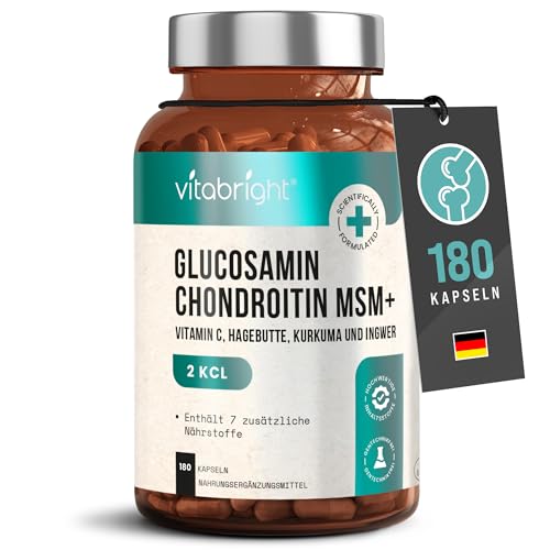 Glucosamin Chondroitin Hochdosiert - 180...