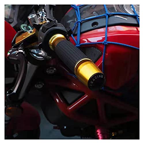 Poignées guidon moto Yamaha XJ900 S Diversion embout bouchon curseur orange