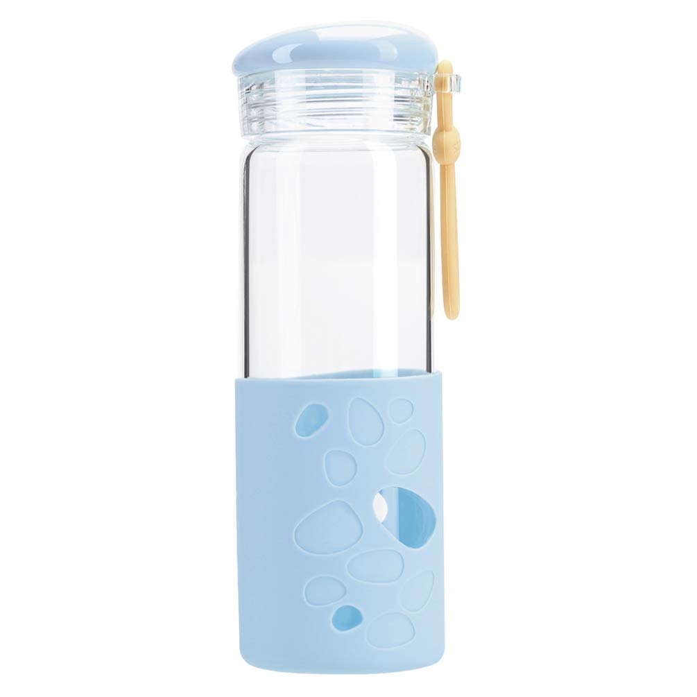 Hemoton Glass Drinking Glasses Glass Drinking Bottle Glass Water Bottle