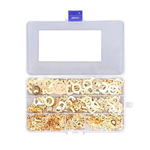 Yukofe Ringklemmen Set M5-M10 Messing