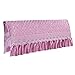 Produktbild Bettüberwurf Betthusse für Kopfteil Bett Bezug Bettkopfteil Kopfteilbezug Farben und Größen Auswahl - Rosa + Lila, 180cm
