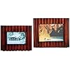 Amazon.com: Log Photo Frame Set (2 Pcs. Set): Picture Frame Sets: Home ...