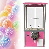 【Présentoir rotatif à 360°】 Ce distributeur automatique de bonbons est doté d'un châssis rotatif permettant aux clients de visualiser clairement la position des bonbons, rendant ainsi l'achat plus ludique. Il est particulièrement adapté à la présentation de bonbons colorés et de jouets en capsules.