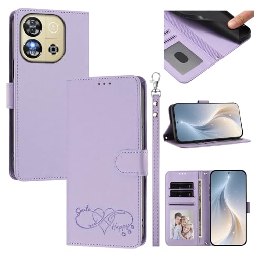 �X�}�z�P�[�X �Ή��@�� for Oukitel C57 (Pro) / C57S,�Ή��@�� for Blu J12 �X�}�z�P�[�X�y�J�[�h�E�������[�X���b�g�t�� �E�H���b�g�f�U�C�� �t���b�v�X�^���h �����h�~�@�\�zPurple