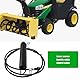 LT Easiyl 1x Rasentraktor Zapfwellensteuerkabel GY22387 Ersatzteil Deck Einrückkupplungskabel GY21287 Kompatibel mit John Deere D100 D105 D110 D120 S/N