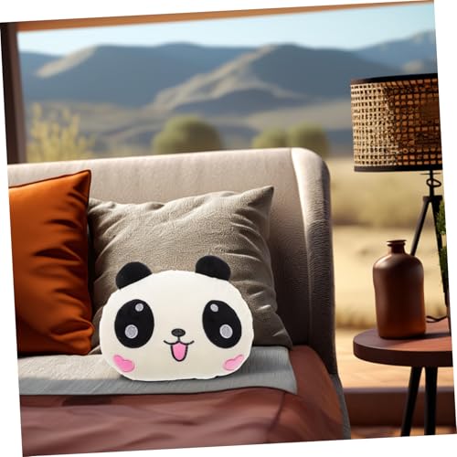 Almohada para reposacabezas de auto con diseño panda miniatura 5