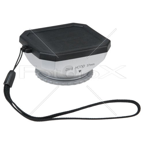Fotodiox Silver 37Mm Square Lens Hood For Video Cameras #TOP2