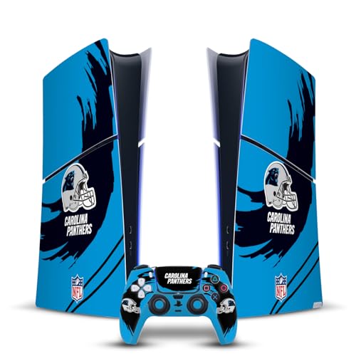 Skin Carolina Panthers PS5 Slim : Protégez Votre Console Contre les Rayures