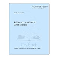 Sulla und seine Zeit im Urteil Ciceros (Beitrage zur Altertumswissenschaft) 3487091100 Book Cover