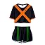 Black/Orange