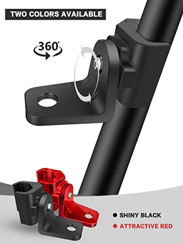 Zidiyoruo Utv Whip Mount For Polaris Ranger, 2Pcs Heavy-Duty Whip Light Mount For Polaris Ranger General Can Am Defender Commander 2021+ Maverick Trail/Sport Work For Pro-Fit Cage (Black, 2) #TOP6
