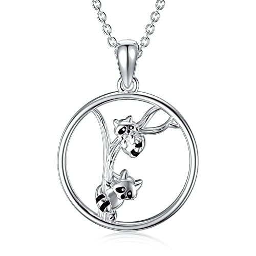 925 Sterling Silver Animal Mother Daughter Necklace for Women Girls Mom Daughter Jewelry Gifts for Wife Daughter