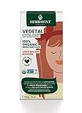 Herbatint Henna Color Organic Hair Dye - Plant-Based Henna Powder & Herbal Formula - Vegan - Light Brown - 3.5oz