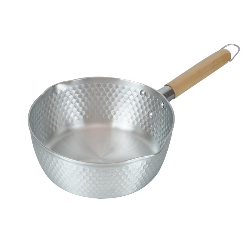 Wahei Freiz RB-2882 Aluminum Snow Flat Pot, 7.9 inches (20 cm), For Gas Fire, Deep Snow Gozen