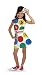 Disguise Hasbro Games Twister Girls Costume, 7-8