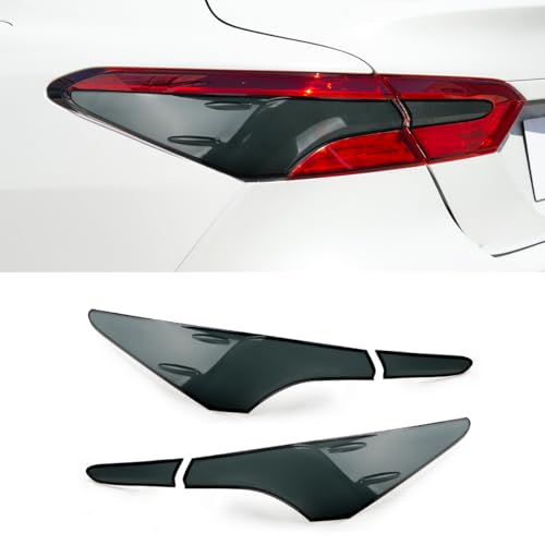 DLOVEG Tail Light Lamp Cover Guard Trim Compatible for 2018 2019 2020 2021 2022 Toyota Camry Accessories Tail Light Frame Bezels Decoration