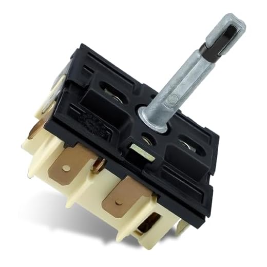 DG44-01002A 2087510 Electric Range Infinite Control Switch Replace for AP4337066 MDSA-W21-SKM MDSA-W888-UNM, Compatible with Some Models Within The for Samsung FCQ3, FE71, FER3, FTQ3, and NE59 Series