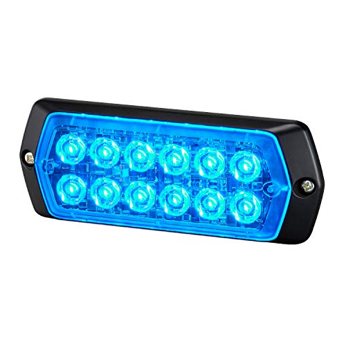 Amazon | パトライト/PATLITE 補助警告灯 LPT-2M1-B DC12~24V 青色 薄