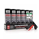 Protection contre les gravillons UBS noir 6 x 500 ml Spray Plus avec poignée