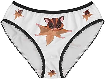 Flying Squirrel Panties, Flying Squirrel Underwear, Briefs, Cotton Briefs, Funny Underwear, Panties For Women
