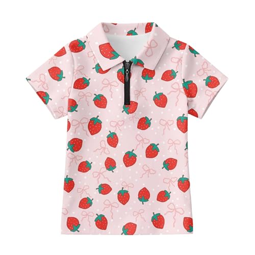 Polo de tennis fille anti transpirant col zippé 9-10 ans