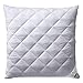 Produktbild billerbeck Kopfkissen E22 Wash-Star - Faserkissen 80 x 80 cm - mittlerer Stützkraft  Bezug aus Baumwolle mit Reißverschluss  MAGICfill 95 - Hohlfaser, Weiß