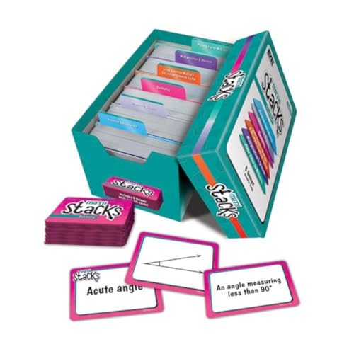 EAI Education Math Stacks Classroom Game, Set of 6: Grades 3-5