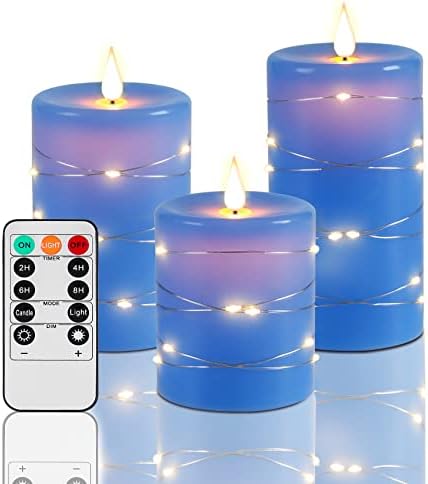 Amazon.com: Flameless Battery Operated LED Candles, Remote Control ...