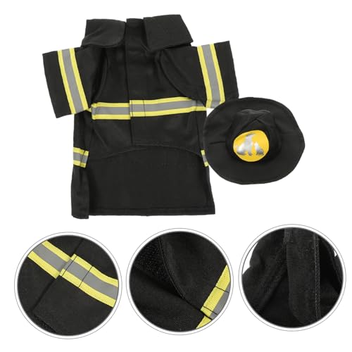 Disfraz Bombero para Perros y Gatos Talla S miniatura 6
