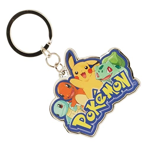 BIOWORLD Pokemon Starters Multi Character Keychain