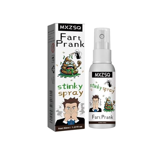 MXZSQ Fart Spray – Extremely Potent Super Stink Odor – Realistic Prank Spray That Smells Like Terrible Gas – Perfect Funny Gift, Stocking Stuffer, and Hilarious Party Gag