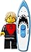 Lego Minifigures Series 17 - #1 Professional Surfer Minifigure - (Bagged) 71018
