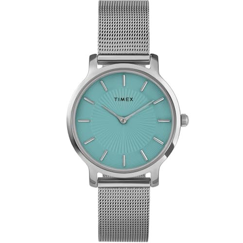 Timex fB[X gZh 34mm rv - Vo[g[bVuXbg NCbN[X u[_C Vo[g[P[X